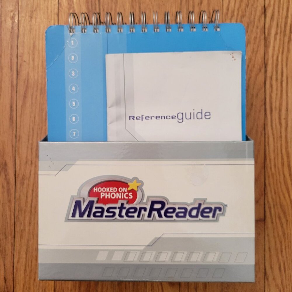 Hooked On Phonics Master Reader Set‎ Spiral Bound Workbooks Reference Guide CD